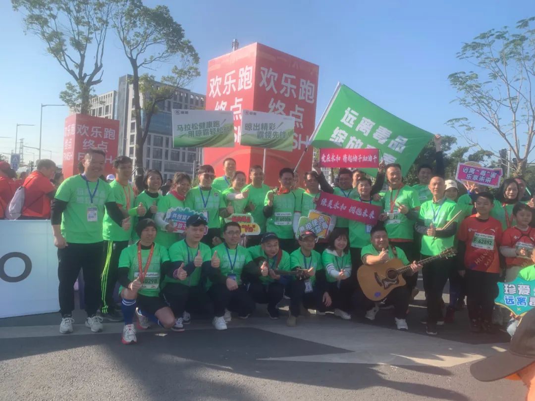 晾出精彩，霸领先锋！晾霸高端智能晾衣机助阵2023广州黄埔马拉松开赛